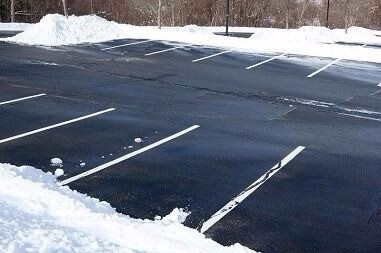 Snow removal services for parking lots