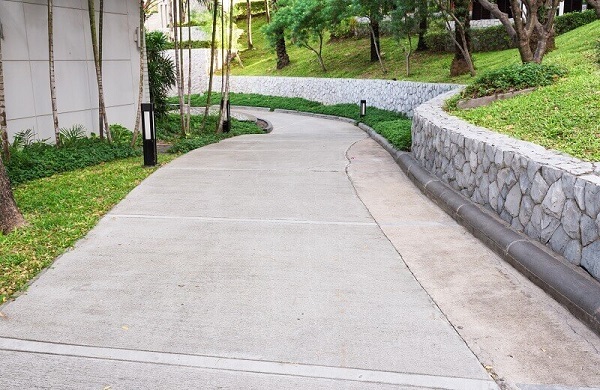 Residential concrete sidewalk specifications