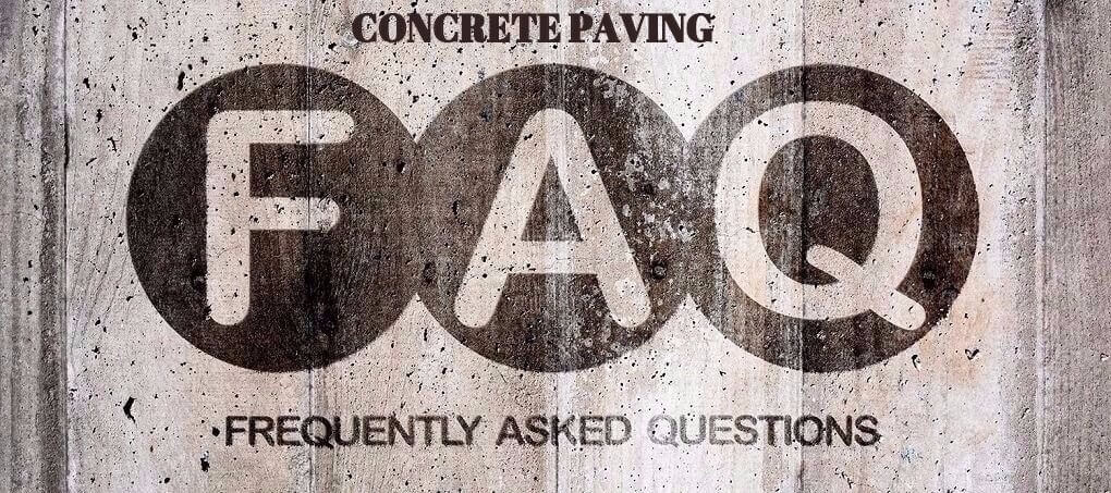 Concrete Paving Faq