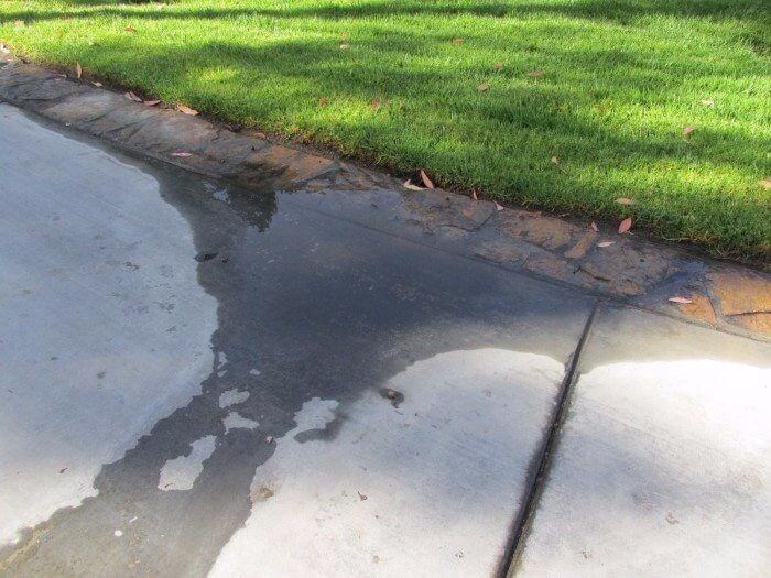 remove water from driveway