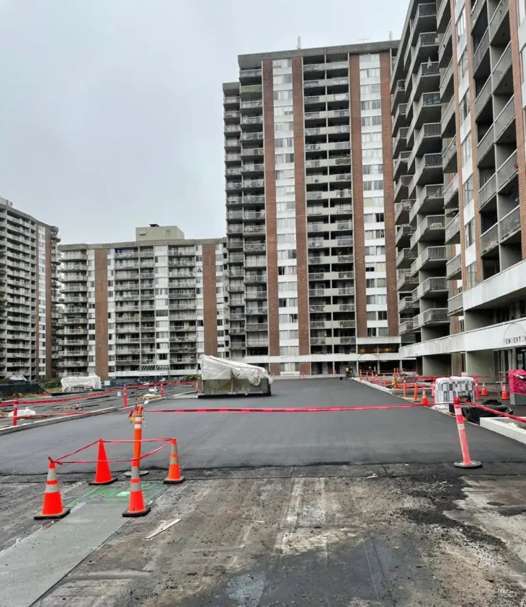 asphalt paving for a strata in vancouver