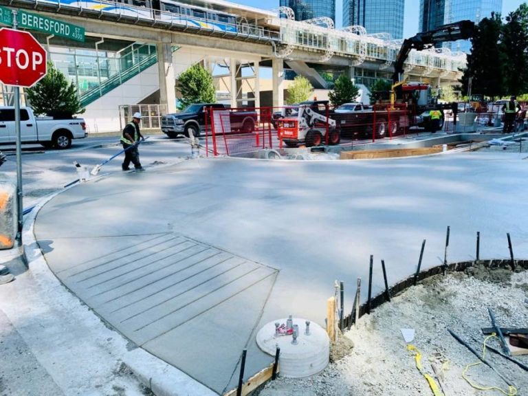 sidewalk paving in burnaby by burnaby blacktop paving experts