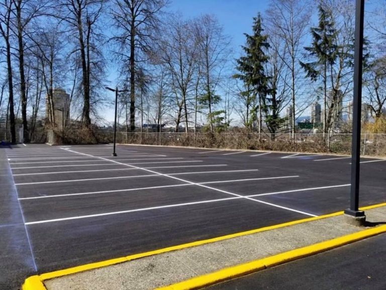 parking lot line painting