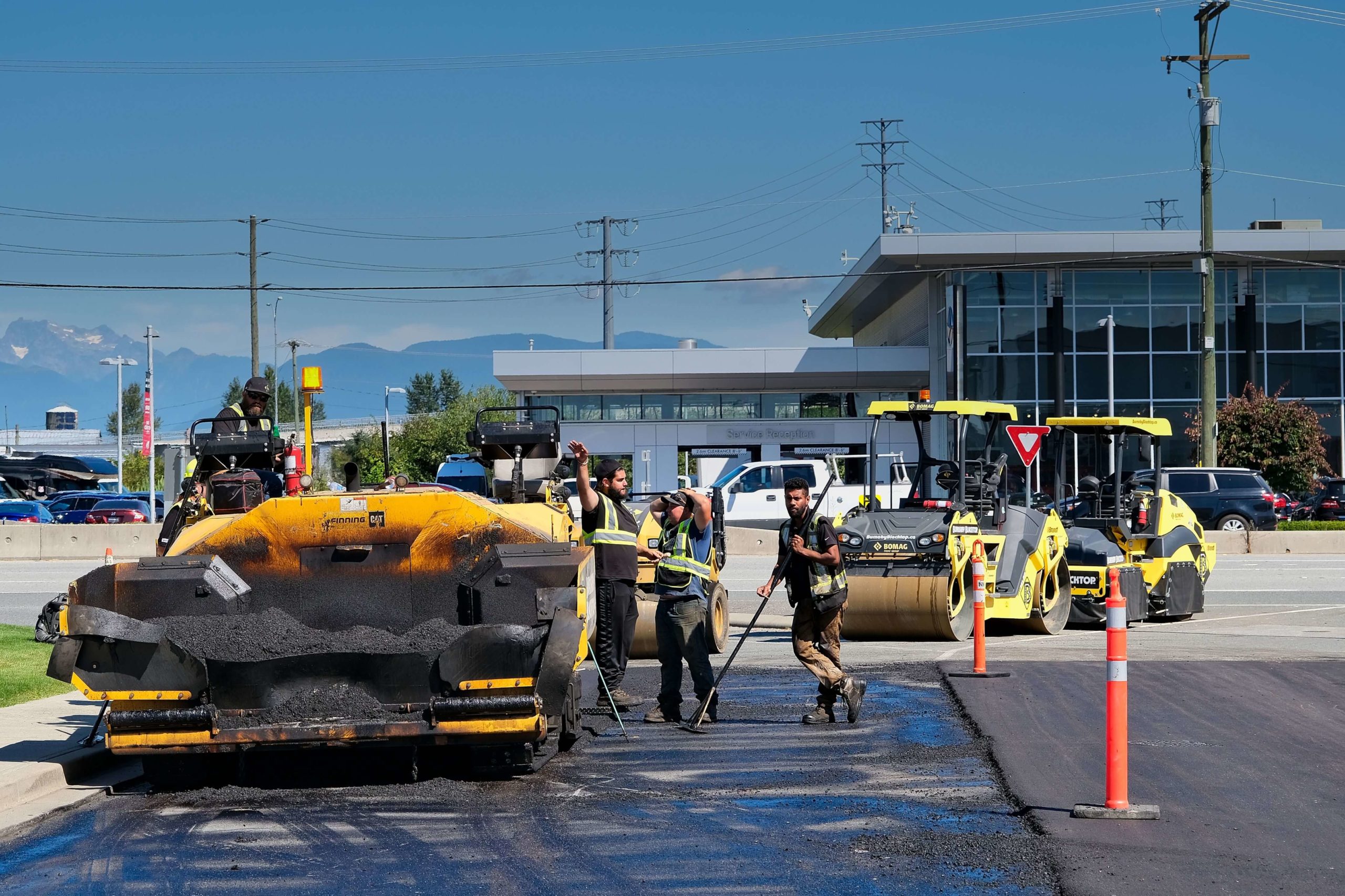 Commercial Parking Lot Paving