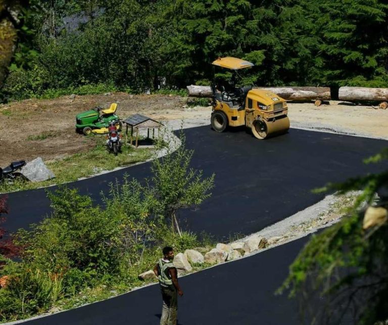 residential paving Belcarra by Burnaby Blacktop