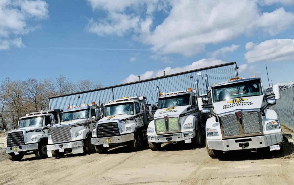 dump truck fleet available for hire