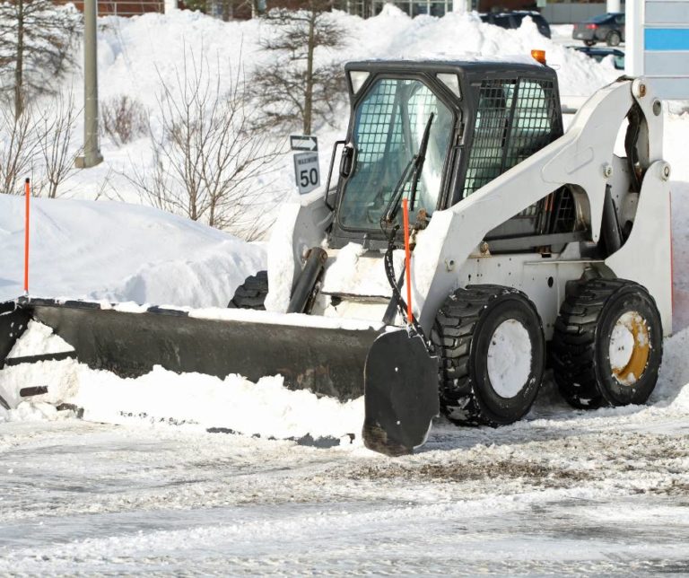 snow removal in street