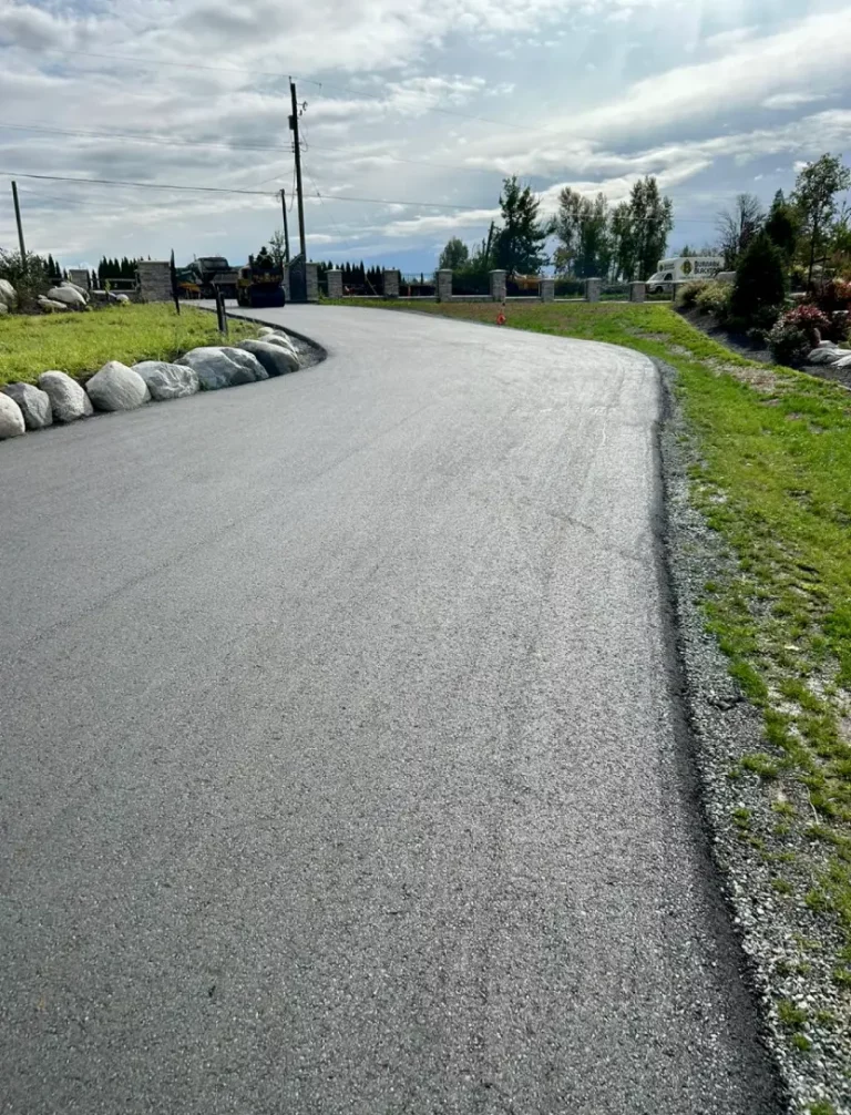 paved road by Burnaby Blacktop